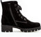 Gabor 71.711.17 - Veterboots - Stoere veterboot met taping-detail - Zwart - Maat 37