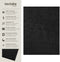 tectake® Soft Zone - Vloerkleed - Onderhoudsvriendelijk - Antislip - Zwart - 140 x 200 cm