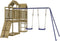 vidaXL - Speelhuis - geïmpregneerd - grenenhout
