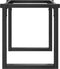 vidaXL - Salontafelpoten - O-frame - 70x30x43 - cm - gietijzer