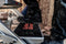 Little Giant veiligheidstrap 46 cm - 2 treden met beugel - belastbaar tot 150 kg - Little Giant werktrap - inklapbare trap