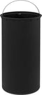 5Five prullenbak/pedaalemmer Bamboe - zwart - metaal - 30 liter - 38 x 29 x 60 cm - keuken