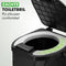 Travelhawk Camping Toilet - Toiletemmer - Draagbaar Opvouwbaar - Zwart - 12 biologisch afbreekbare zakken