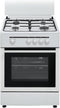 Vitrokitchen CB60BB fornuis Vrijstaand fornuis Zwart, Wit Gaskookplaat