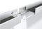 Sigel wandrail - MEET-UP - zilver - aluminium - 2 meter x 4,4 cm - SI-MU060