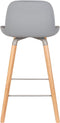 Zuiver Albert Kuip Barkruk 65 cm Lichtgrijs - Set van 2