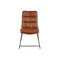Keukenstoel Home ESPRIT Synthetisch Leer Metaal 71 x 49 x 90 cm