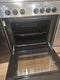 Indesit KN6C61A(X)/NL - Vrijstaand fornuis - Keramisch - Zwart Zilver