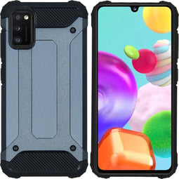 iMoshion Hoesje Geschikt voor Samsung Galaxy A41 Hoesje - iMoshion Rugged Xtreme Backcover - Donkerblauw