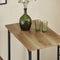 SoBuy OGT10-PF - Bistrotafel 3-delige set - 1x tafel + 2x stoelen - Bruin