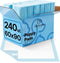 Jake and Jacky 240 Puppy Training Pads 60 x 90 cm - Zindelijkheidstraining Hond - Plakstrip - (240 stuks)