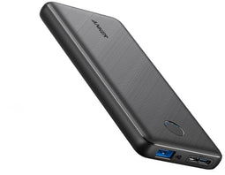 Anker PowerCore Slim 10K - Powerbank 10000 mAh - 2 USB-A poorten en USB-C poort - Slank formaat (1 stuk)