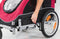 Trixie Jogger Ombouwset - Hondenfietskar tot Wandelwagen - Zwenkwiel 360° - Rood