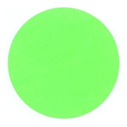 Klika - Etiket 65 mm rond fluor groen 1000 rol - 9 stuks
