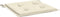 vidaXL - Tuinstoelkussens - 2 - st - 50x50x3 - cm - oxford - stof - crèmekleurig