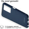 iMoshion Hoesje Geschikt voor Oppo A57s / A57 Hoesje Siliconen - iMoshion Color Backcover - Donkerblauw