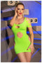 Jurk Chilirose Groen S/M