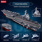 Sluban M38-B1188 - Bouwspeelgoed - XL Fujian Vliegdekschip 1312 bouwstenen 72 cm