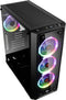 Raijintek 0R20B00198 Midi-tower Gaming-behuizing, Behuizing Zwart
