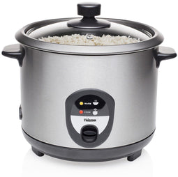 Tristar RK-6127 - Rijstkoker 1.5L - 8 personen - Droogkookbeveiliging warmhoudfunctie - RVS