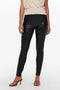 ONLY ONLJESSIE FAUXLEATHER LEGGING OTW NOOS - Imitatieleren broek - Slim fit - Zwart