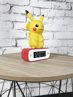 Teknofun Pokémon Wekker - Pikachu - LED-verlichting - Multifunctioneel