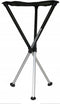 Walkstool - Comfort XXL - Aluminium driepoots vissersstoeltje - Zithoogte 44-75cm - Antraciet