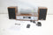 Lenco MC-160WD - HiFi Stereo Set - Platenspeler DAB+ Bluetooth 5.0 - Houtkleur