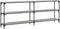 vidaXL - Wandtafel - 200x29x75 - cm - bewerkt - hout - grijs - sonoma - eikenkleurig