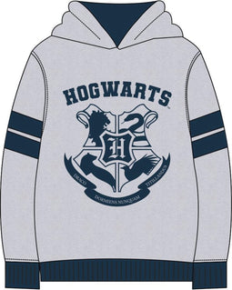 HARRY POTTER - HOODIE -GRIJS - COTTON BRUSHED - 7 JAAR