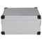 vidaXL - Gereedschapskoffer - 46x33x16 - cm - aluminium - zilverkleurig