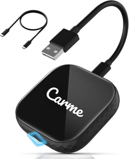 CarMe Premium 2-in-1 CarPlay Dongle - Draadloos CarPlay & Android Auto - USB-A & USB-C - 5GHz