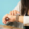 iMoshion Milanees Watch bandje Multipack voor de Fitbit Versa 4 / 3 / Sense (2) - Zwart / Rosé Goud