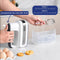 Safecourt HM200 - Handmixer - 5 snelheden + turbofunctie - Wit