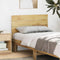 vidaXL - Hoofdbord - 80 - cm - massief - hout - eiken