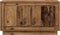 vidaXL - TV-kast - Oud - Hout - 80x35x45 - cm - Gelaagd - Hout