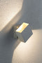 Paulmann Cybo - LED-wandlamp 2x3,5W 2700K 200lm IP65 Wit Aluminium (2 stuks)