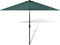 vidaXL - Parasol - met - stalen - paal - 3 - m - groen