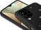 iMoshion Hoesje Geschikt voor Samsung Galaxy A12 Hoesje Siliconen - iMoshion Design hoesje - Zwart / Meerkleurig / Goud / Stars Gold