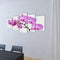 Canvas muurdruk set orchidee 100 x 50 cm