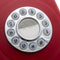 GPO 746PUSHRED - Telefoon retro jaren ‘70, druktoetsen, rood
