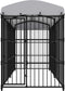 vidaXL - Hondenkennel - voor - buiten - met - dak - 300x300x210 - cm