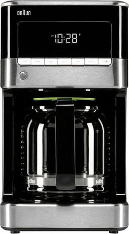 Braun KF7120BK - PurAroma Koffiezetapparaat - 1-4 kopjes - Zwart/Roestvrijstaal