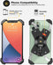 Fiets telefoonhouder, metalen motorstuurbevestiging voor telefoon, scooter en smartphone 4.0-7.0 inch met 360 ° rotatie