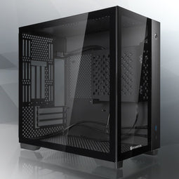 Raijintek PAEAN Mini - Mini-ITX Behuizing - Gehard glas - Zwart