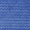 vidaXL - Zonnezeil - rechthoekig - 160 - g/m² - 2,5x5 - m - HDPE - blauw