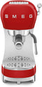 Smeg ECF02RDEU - Espressomachine - 15 bar - Rood