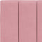 vidaXL - Hoofdbordkussen - 140 - cm - fluweel - roze