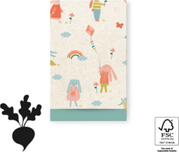 House of Products - Cadeauzakjes - Cadeauzakjes Sweet Bunny - Groen - 17 x 25 cm - 200 stuks