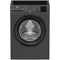 Beko BM3WFT3841A - Wasmachine - A Energieklasse 8kg 1400 RPM 15 programma's Anthracite